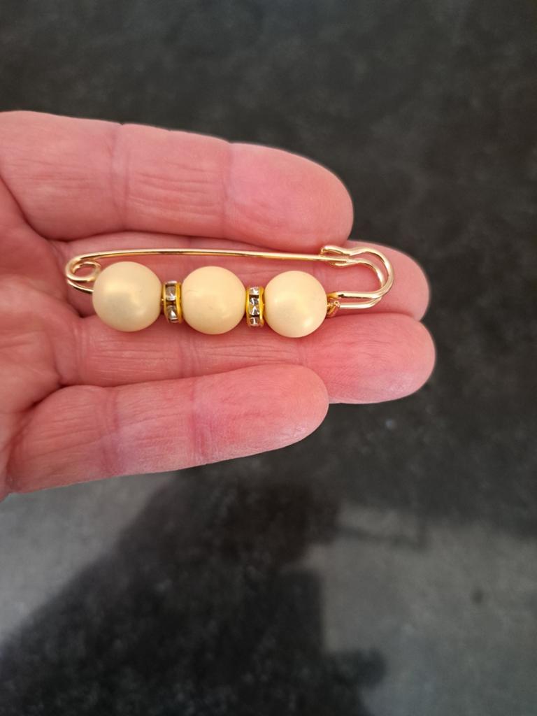 Broche speld, Sieraden, Tassen en Uiterlijk, Broches, Ophalen of Verzenden, Nieuw, Goud, Overige materialen