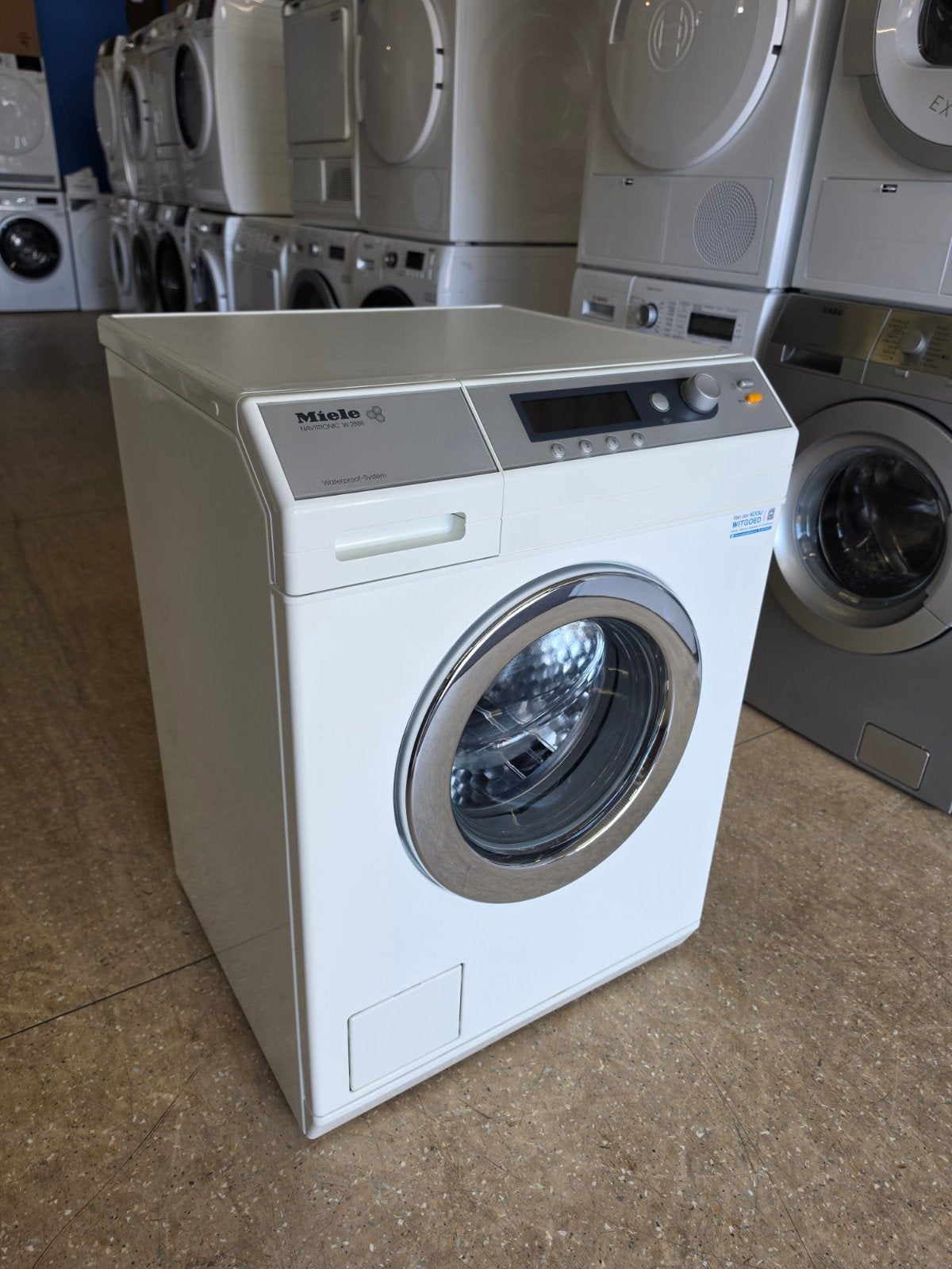 Miele W2888 Navitronic wasmachine | 1800 toeren | Garantie ✅, Jirnsum, 6 tot 8 kg, Ophalen of Verzenden, Voorlader