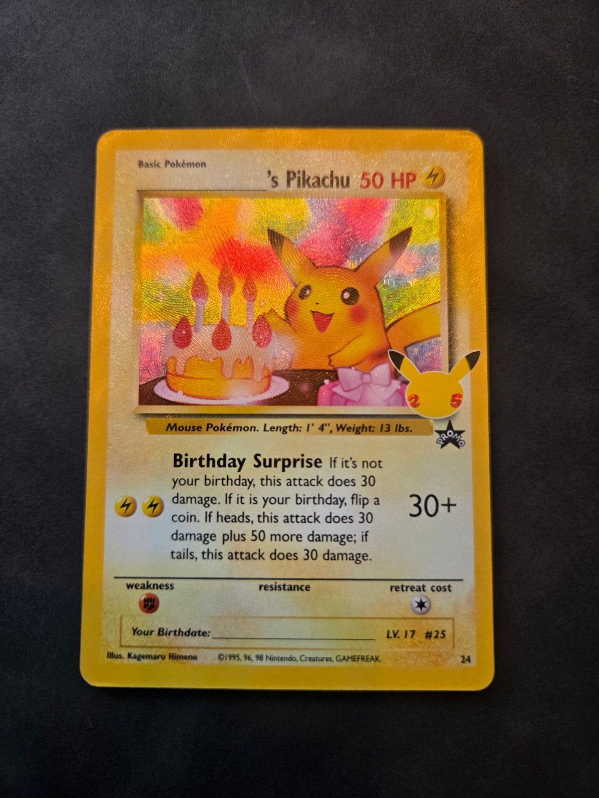 Pokemon kaart, Ophalen of Verzenden, Zo goed als nieuw