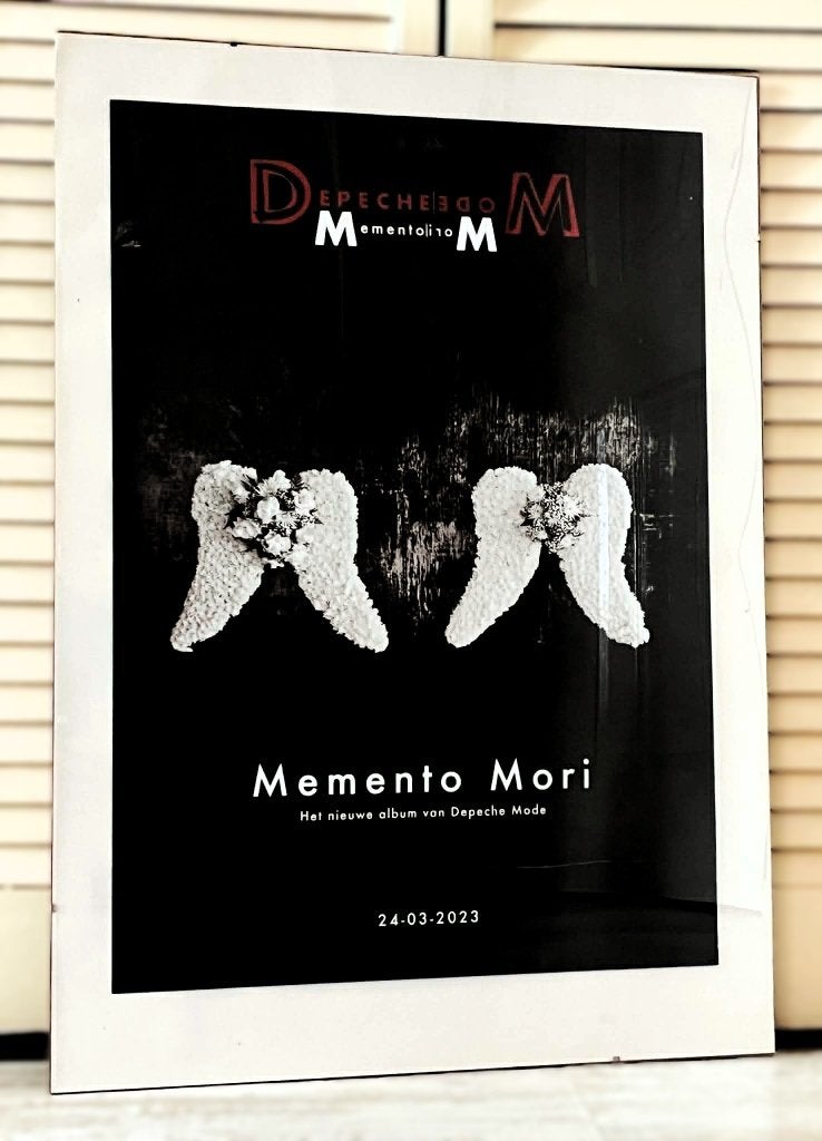 Depeche Mode - promo poster, Ophalen of Verzenden, Zo goed als nieuw, Poster, Artwork of Schilderij