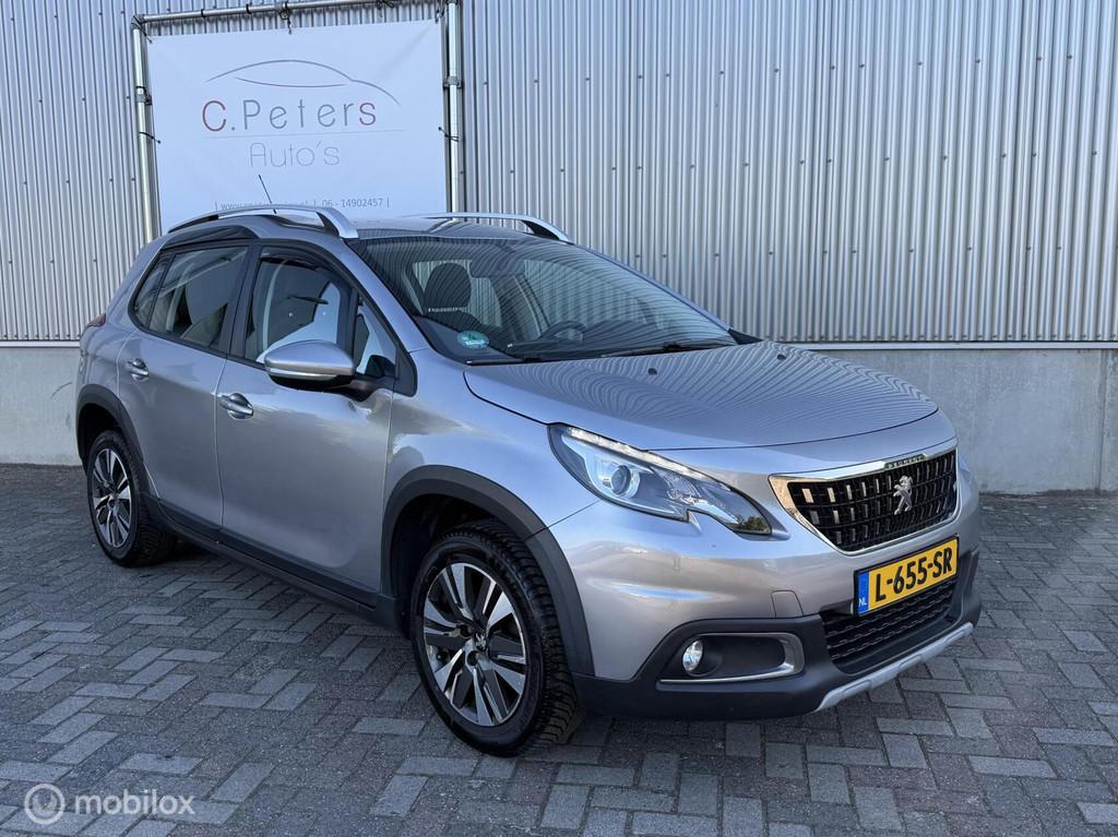 Peugeot 2008 1.2 PureTech Allure 2019 / Half Leer / Carplay, Auto's, Voorwielaandrijving, 83 pk, Gebruikt, Euro 6