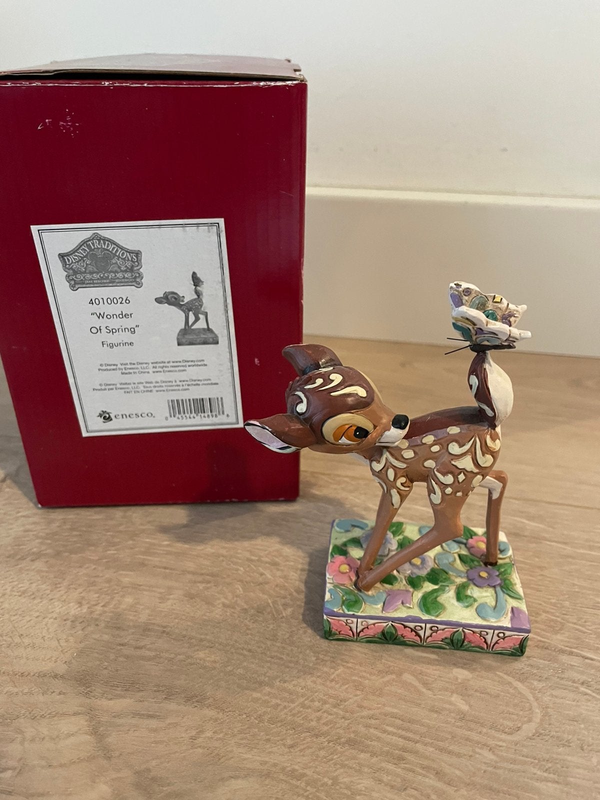 Disney traditions Jim shore Bambi- Wonder of Spring je, Ophalen of Verzenden, Nieuw