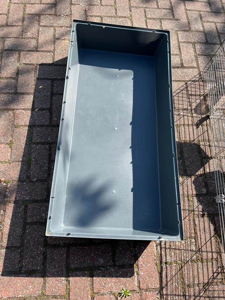 Konijnen/kuiken hok, Dieren en Toebehoren, Ophalen, 110 cm of meer, Zo goed als nieuw, 90 cm of meer