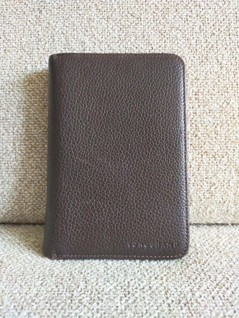 Origineel Longchamp adresboekje, Ophalen of Verzenden, Zo goed als nieuw, Bruin, Overige typen