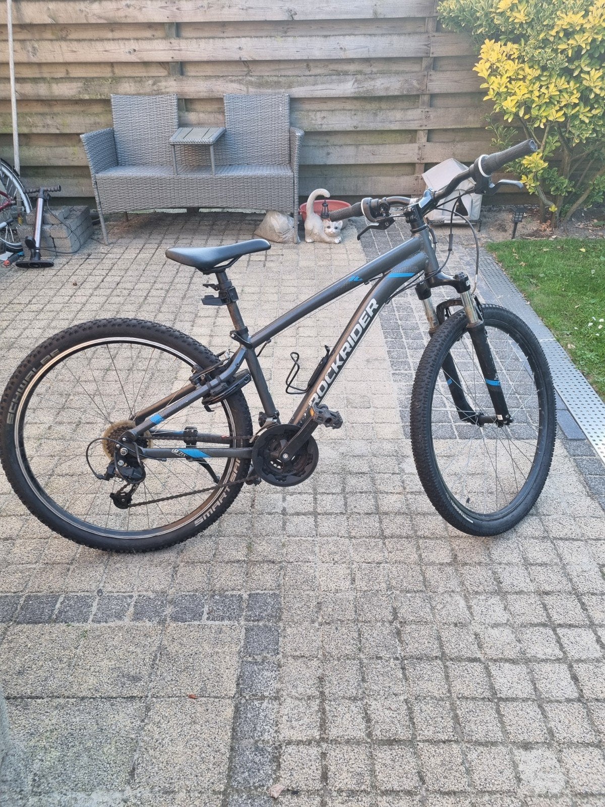 Rockrider ST 100 en Batavus Dragon kinderfietsen, Gebruikt, Rockrider Decathlon, Versnellingen, Schijfrem