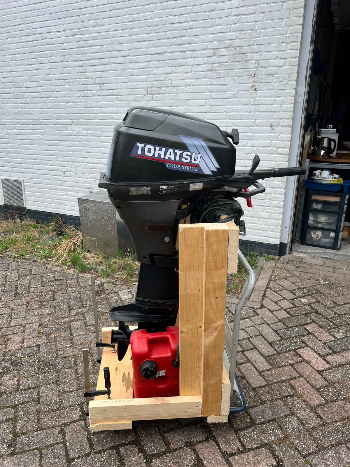Tohatsu 18pk 4 takt 2004, Ophalen, 10 tot 30 pk, Gebruikt, Viertaktmotor