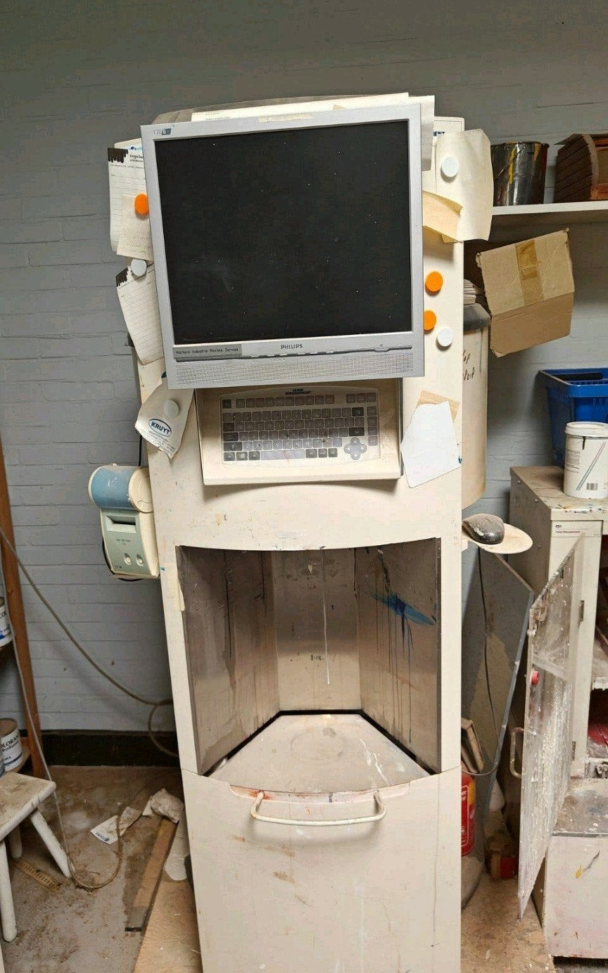 Verf mengmachine met Sigma verf, Ophalen of Verzenden