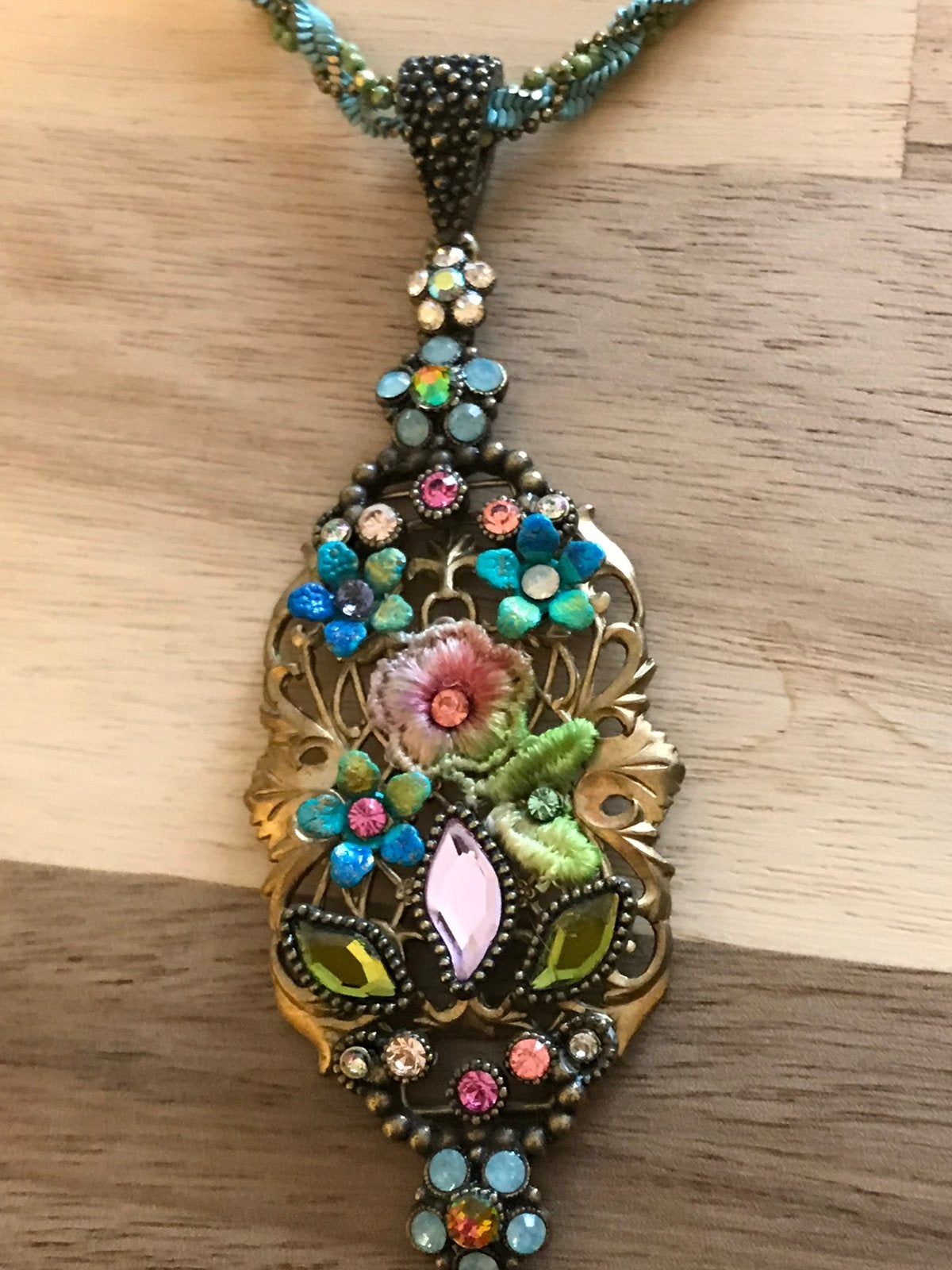 Ketting, Ophalen of Verzenden, Zo goed als nieuw, Steen of Mineraal