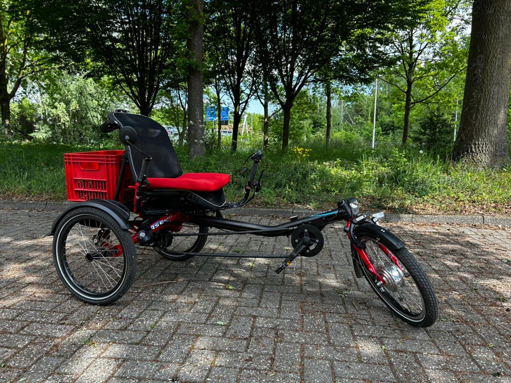 Hasse Trigo nexus + voorwiel motor, Fietsen en Brommers, Fietsen | Driewielfietsen, Zo goed als nieuw, Ophalen