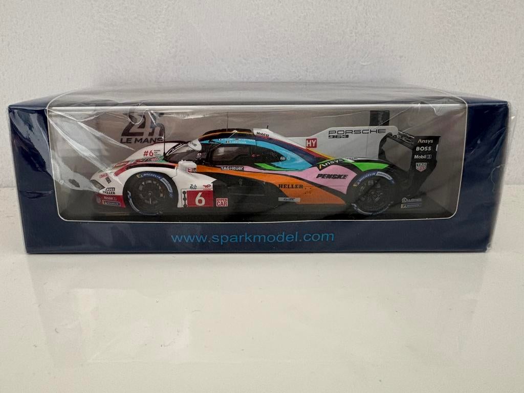 Spark 1:43 Porsche 963 hypercar le mans 2023 S8724, Ophalen of Verzenden, Nieuw, Auto, Overige merken