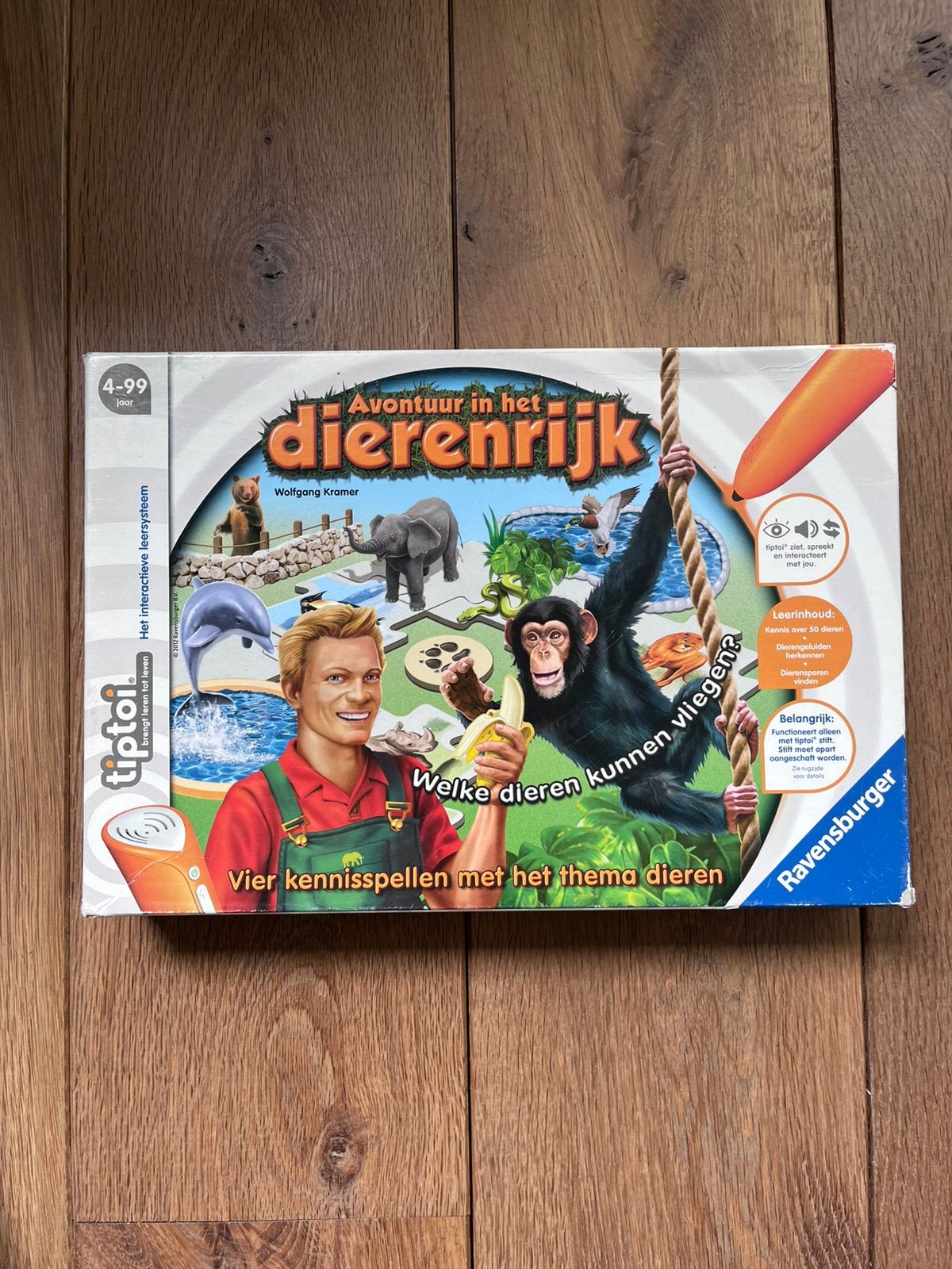 Tiptoi Dierenrijk: Avontuurlijk Leerplezier (4-9 jaar), Ophalen of Verzenden, Gebruikt, Puzzelen