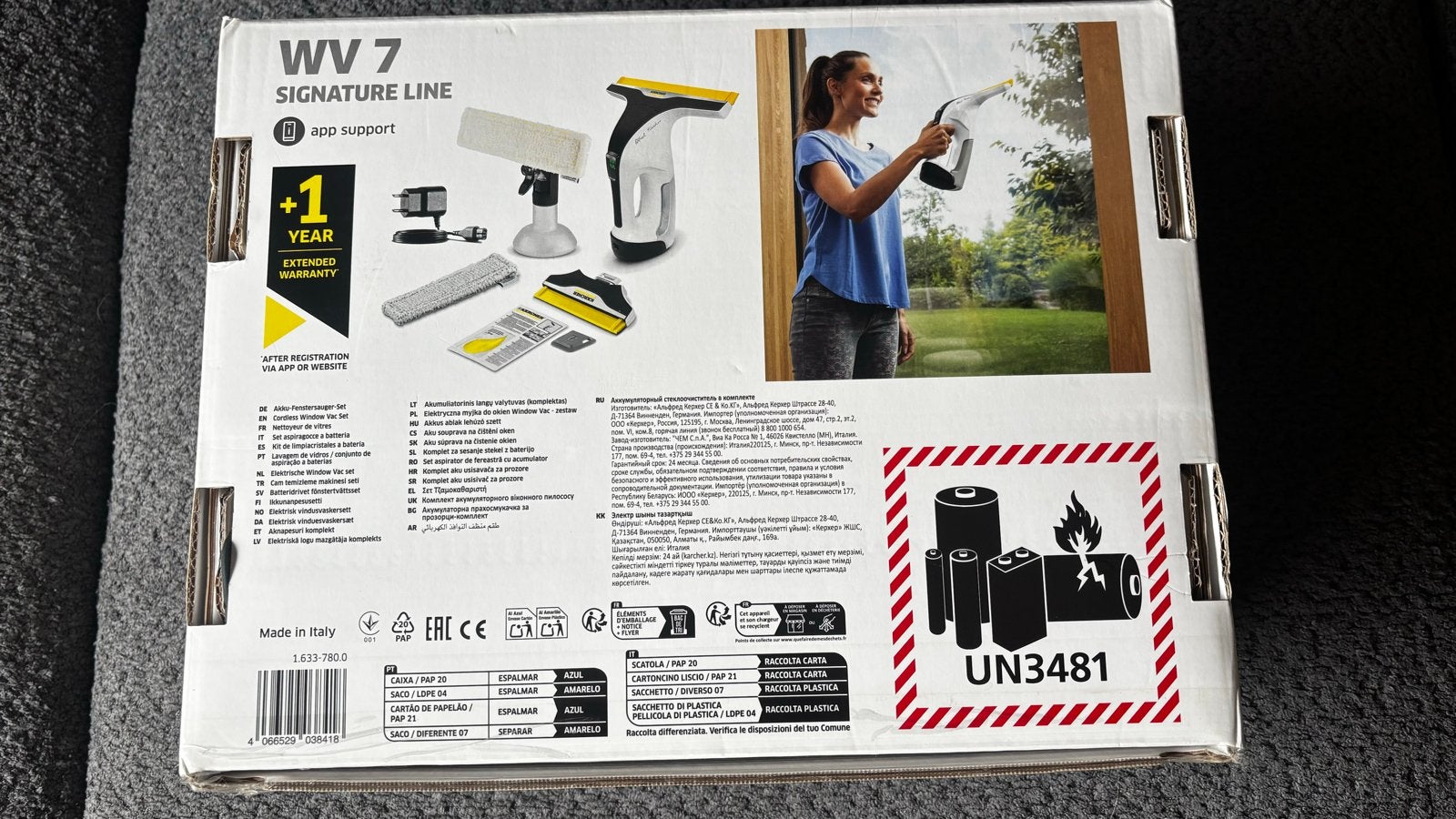 Kärcher WV 7 Signature Line Window Vac - Nieuw in doos, Ophalen of Verzenden, Nieuw