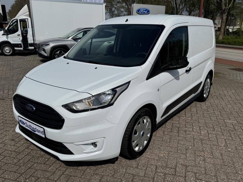 Ford Transit Connect 1.5 EcoBlue L1 Trend |SCI| 75pk Airco |, Voorwielaandrijving, Stof, 4 cilinders, Wit