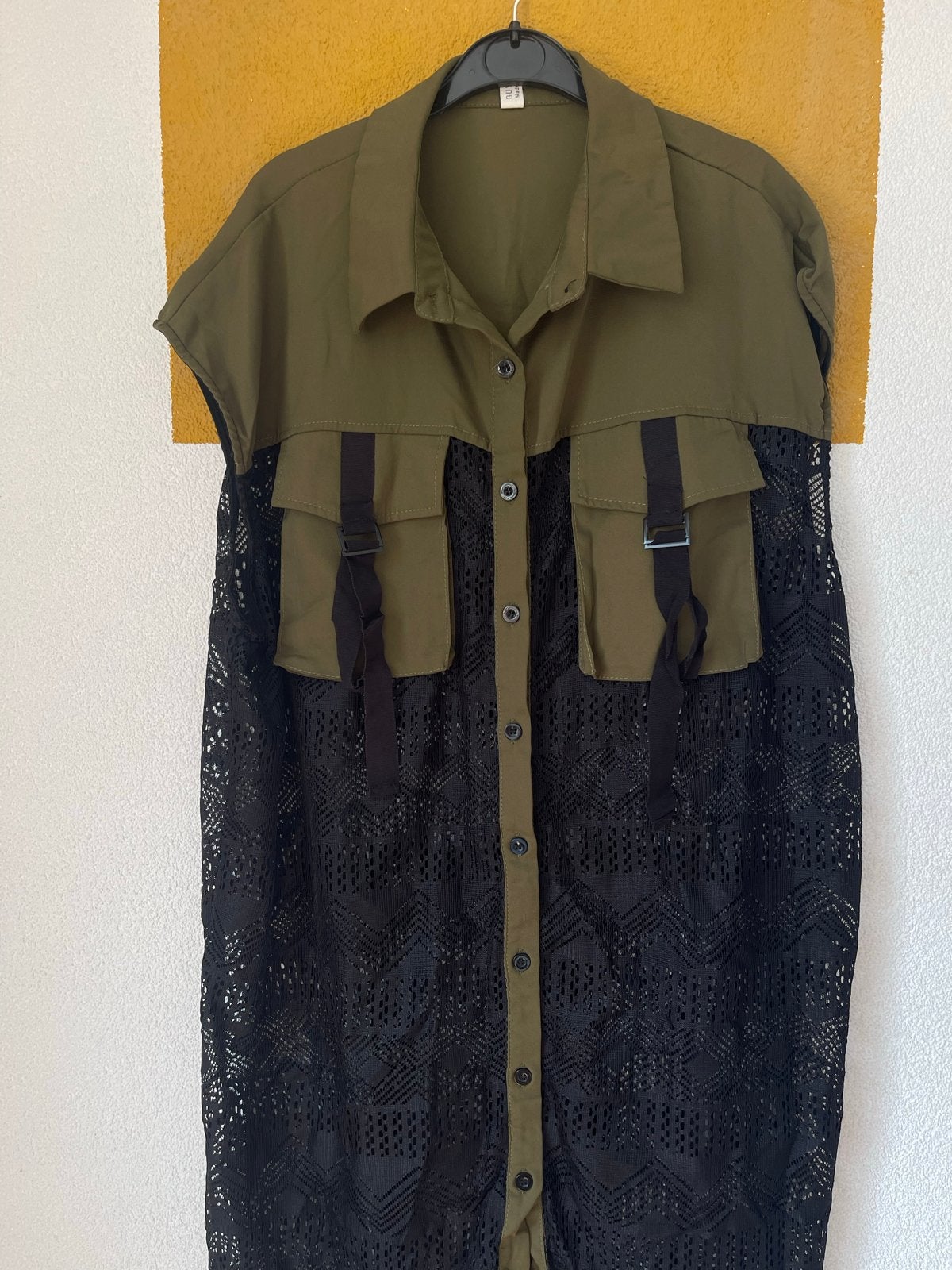 Stijlvolle Koreaanse Jurk met Kanten Details, Kleding | Dames, Maat 38/40 (M), Zwart, Nieuw, Ophalen of Verzenden