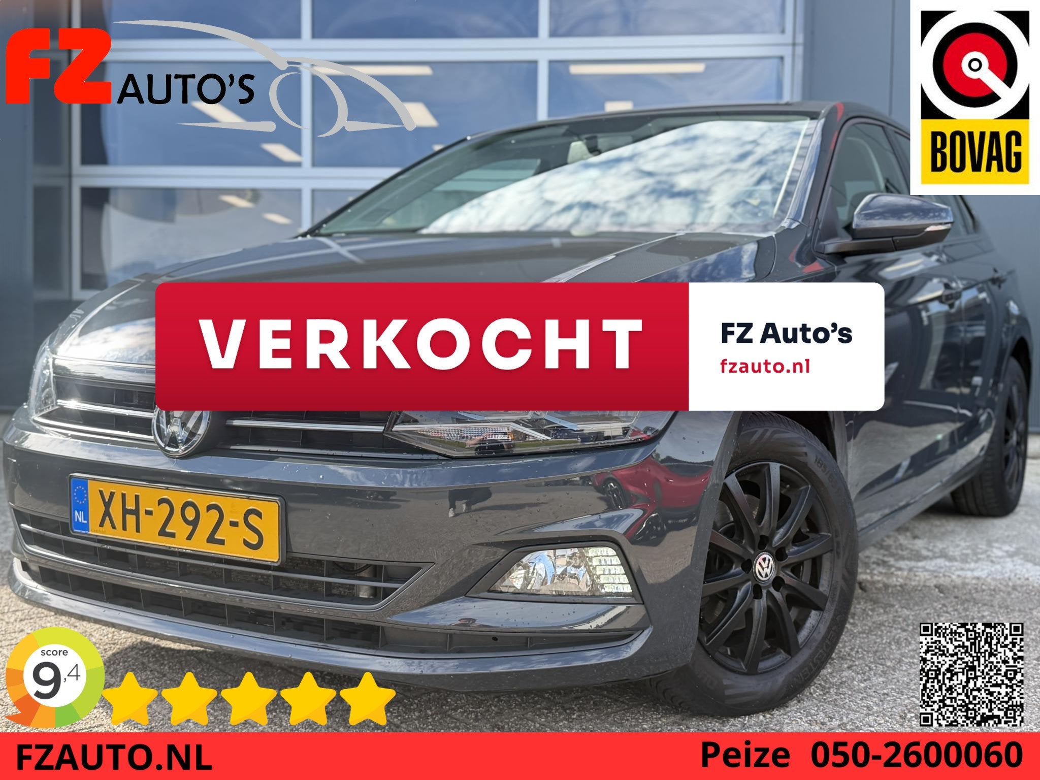 Volkswagen Polo 1.6 TDI Comfortline - Navigatie - Adaptive C, Voorwielaandrijving, Gebruikt, Origineel Nederlands, Bedrijf
