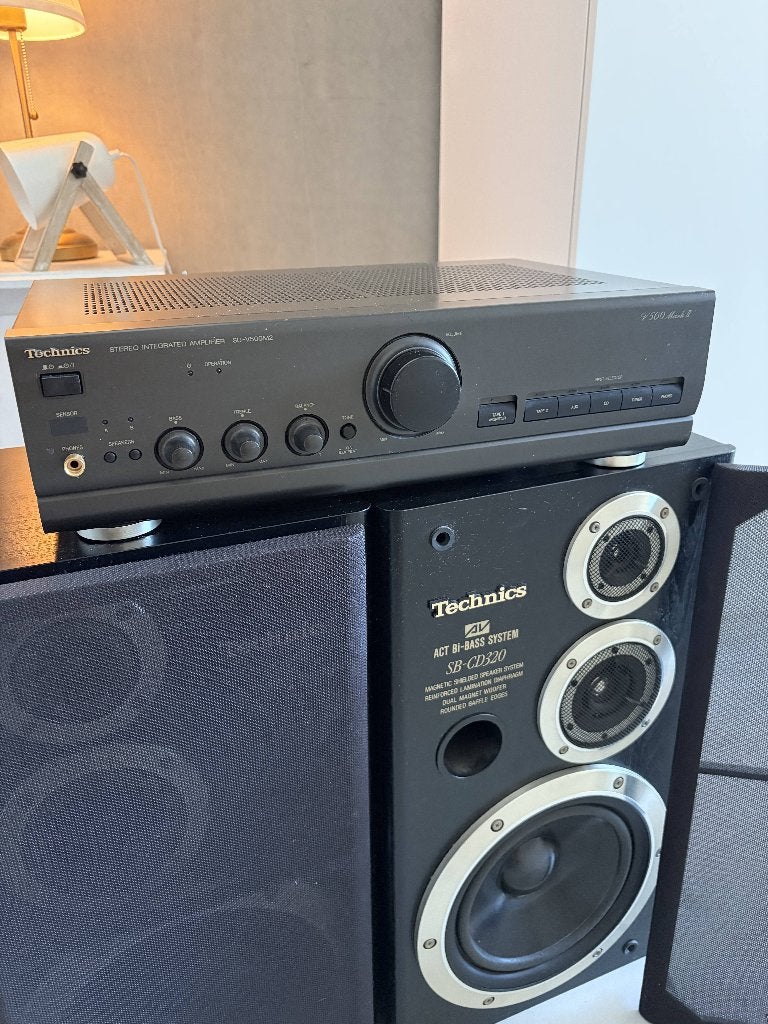 Technics SB-CD320 Luidsprekers (set van 2), Ophalen, Gebruikt, Minder dan 60 watt, Overige merken