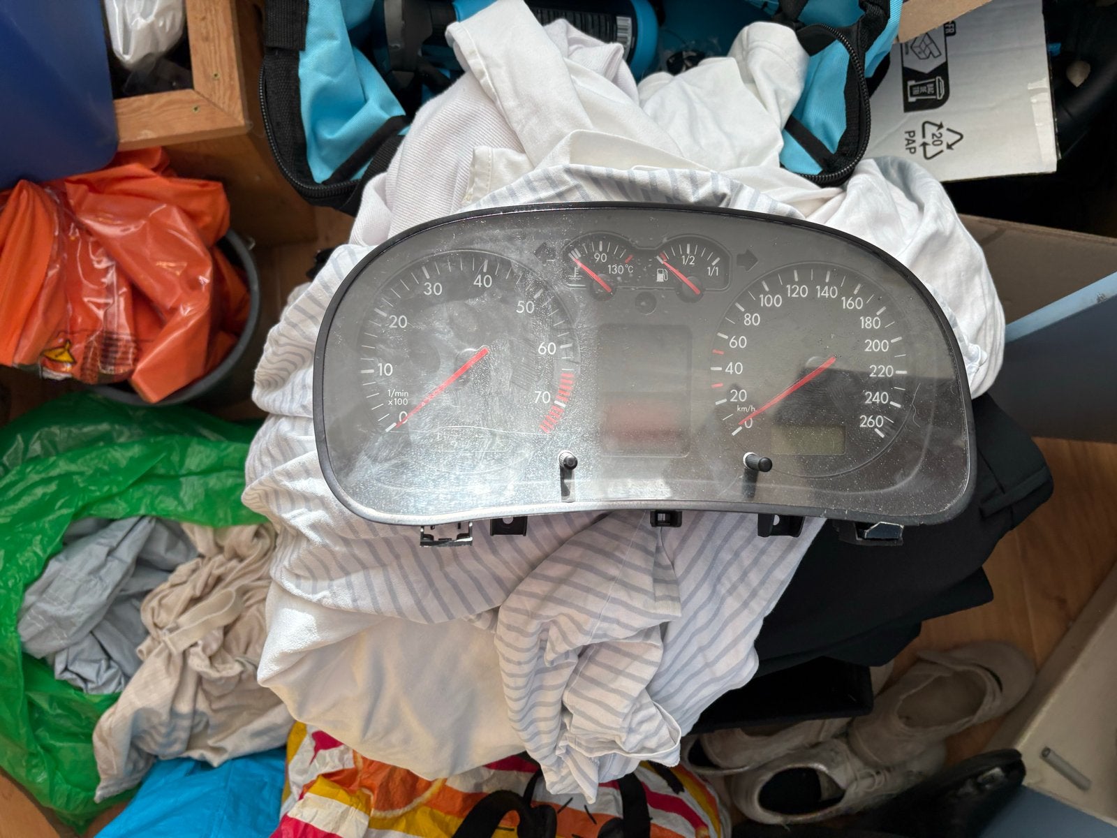 Volkswagen Golf 4 tellerklok / instrumentenpaneel, Ophalen, Gebruikt, Volkswagen