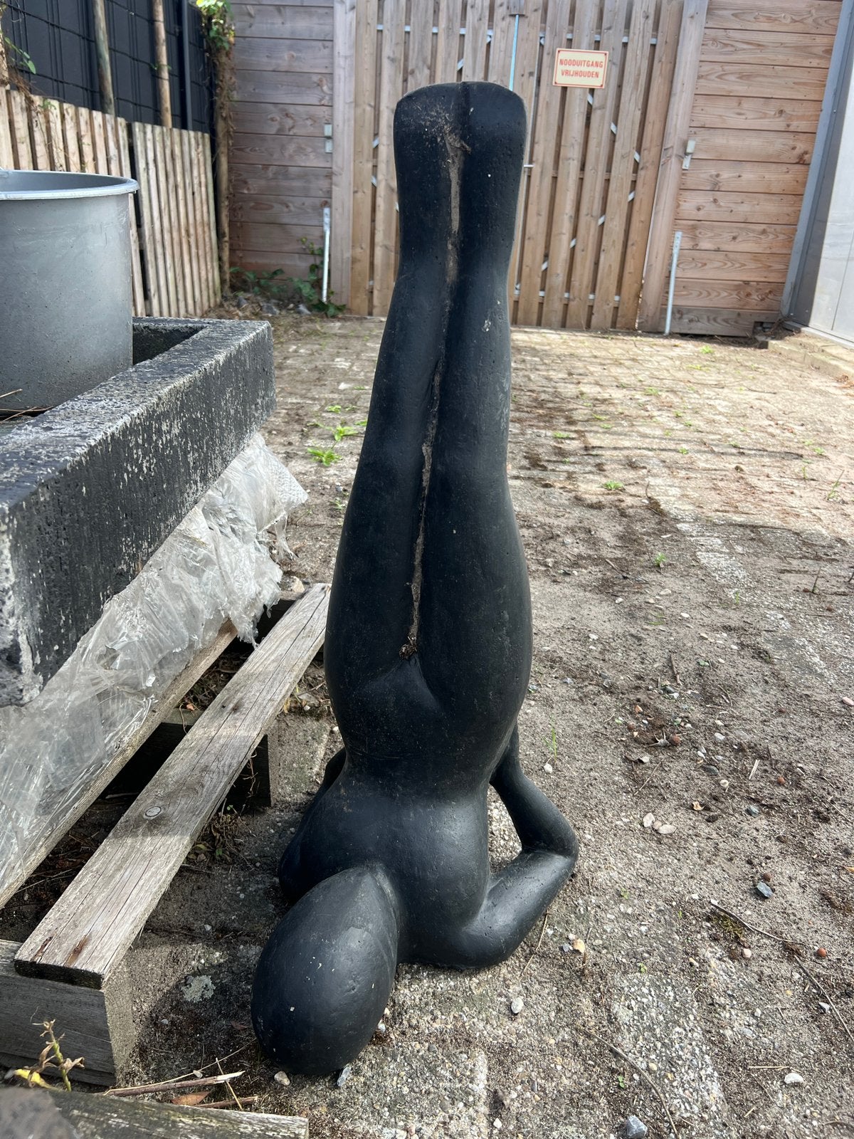 Omhoog staand (liggend) dames beeld, Ophalen, Zo goed als nieuw, Mens