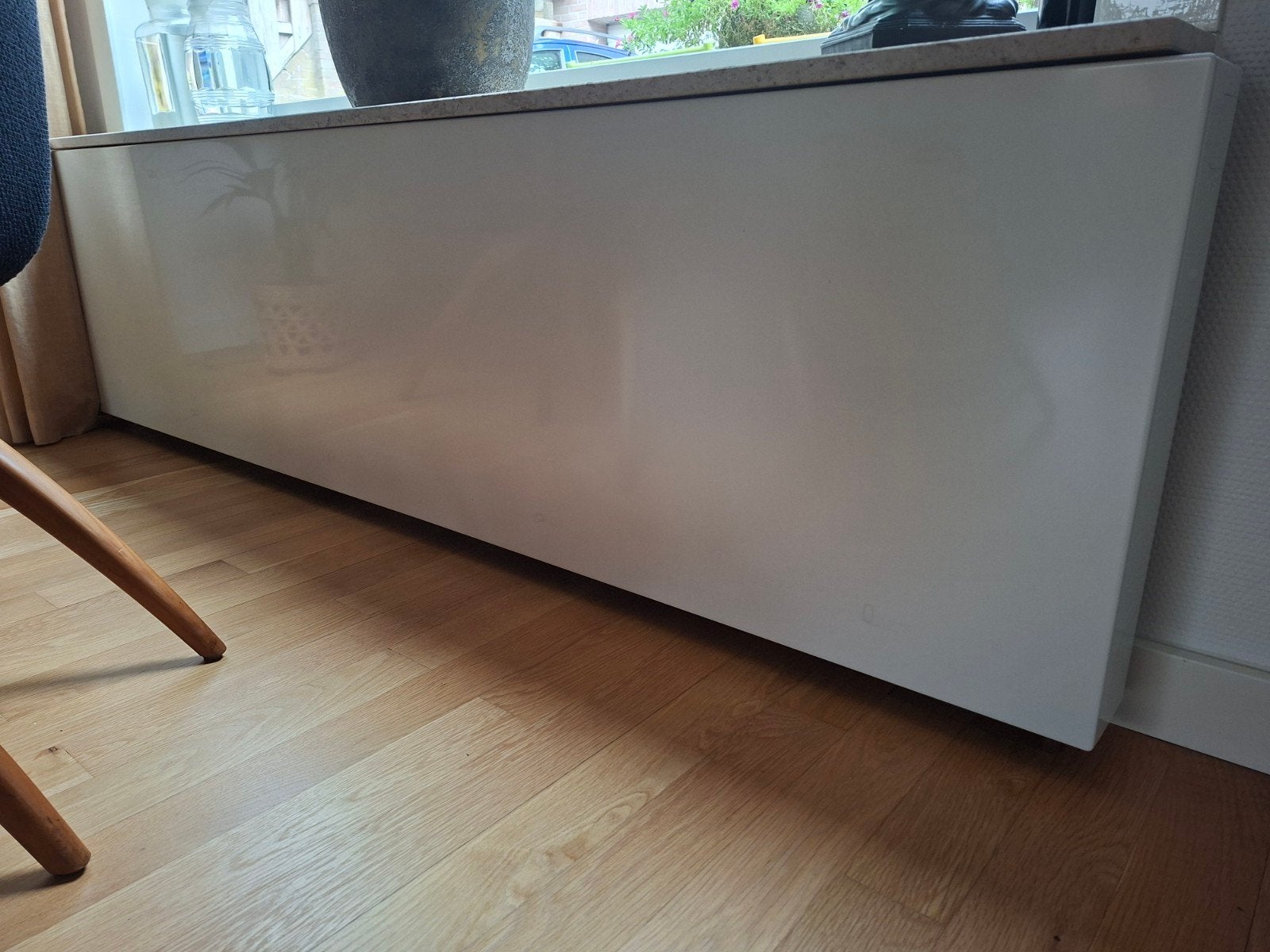 sentimo radiator bekleding/ombouw ral 9016, Doe-het-zelf en Verbouw, Ophalen, 150 cm of meer, Radiator, 30 tot 80 cm
