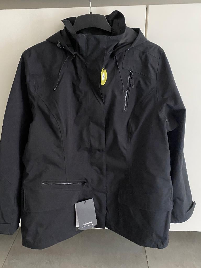Schöffel Windjack XXL - Nieuw,  Unisex, Schöffel, Zwart, Maat 46/48 (XL) of groter, Nieuw