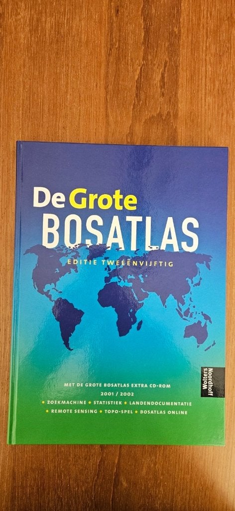 De Grote Bosatlas - 52e editie, Boeken, Bosatlas, 2000 tot heden, Ophalen of Verzenden, Zo goed als nieuw