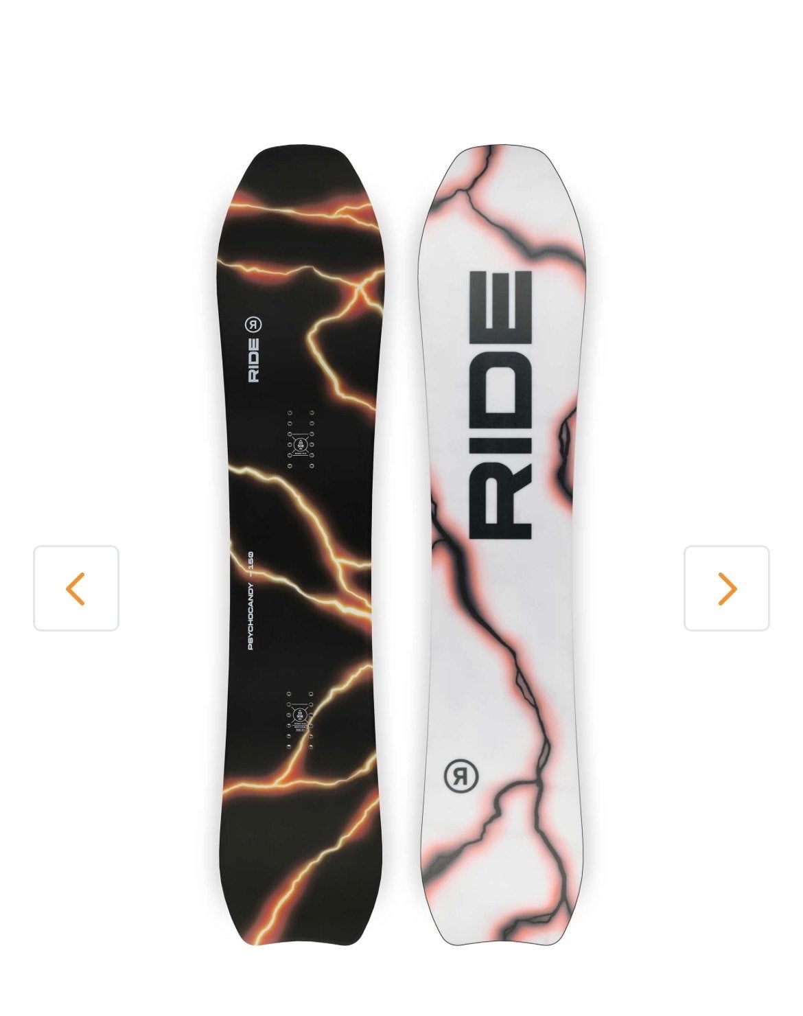 Ride Psychocandy Snowboard 154 cm - Zo goed als nieuw, Ophalen of Verzenden, Zo goed als nieuw, Board