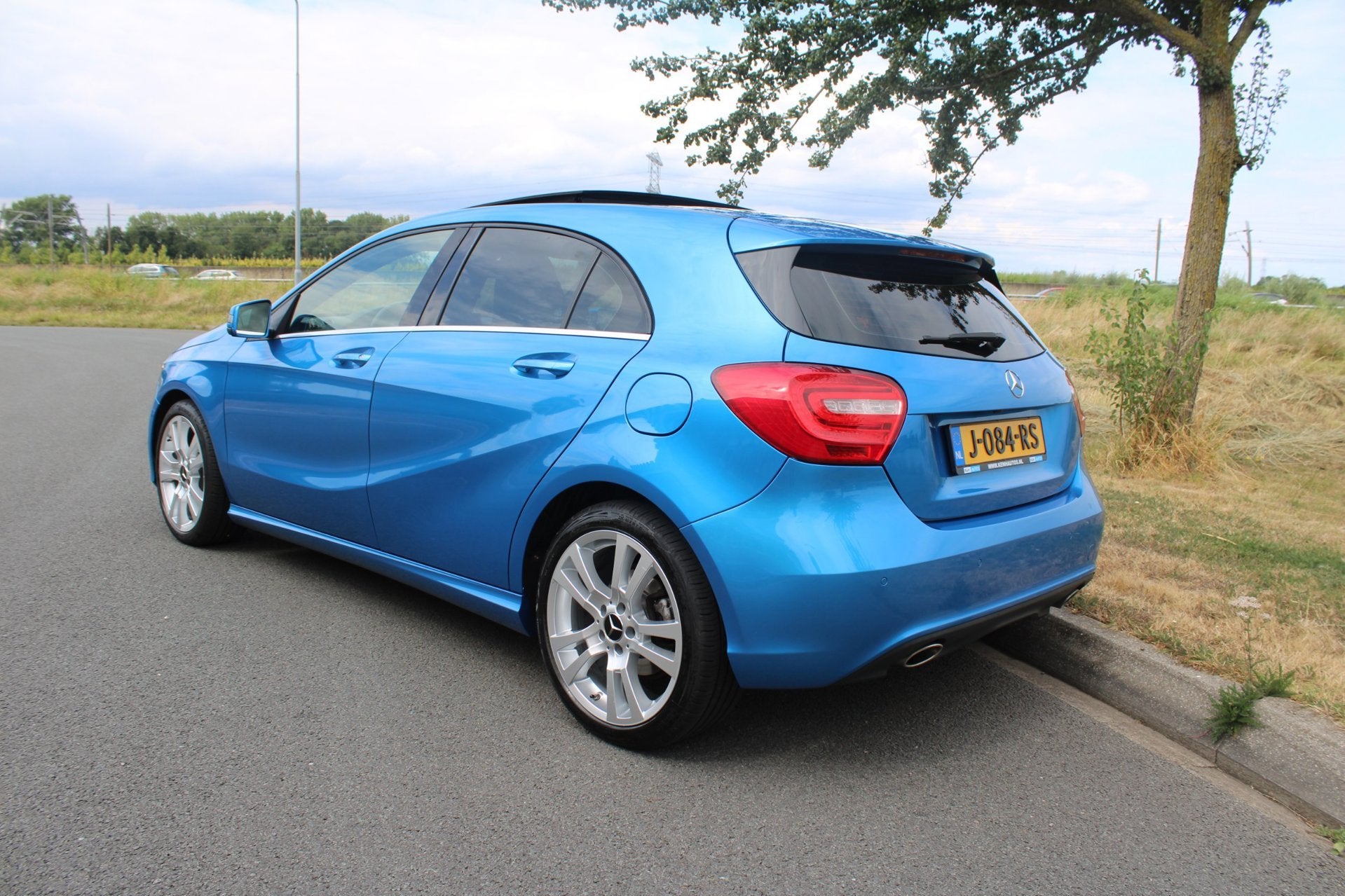 Mercedes-Benz A-klasse 180 Prestige Climate Control, Navigat, Voorwielaandrijving, Gebruikt, 4 cilinders, Blauw