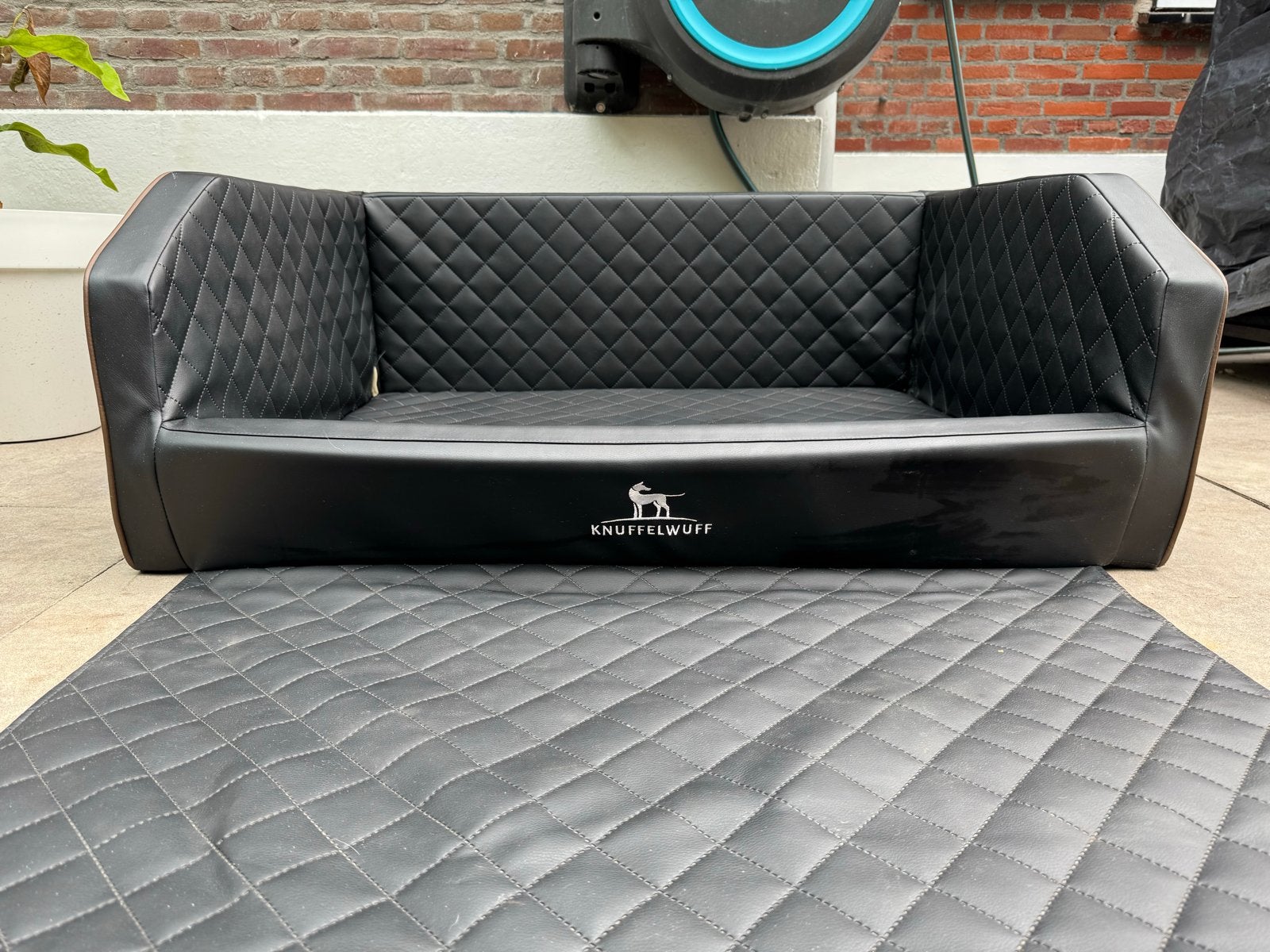Knuffelwuff transport mand hond Maat 3: 105 x 80 x 39 zwart, Ophalen, Zo goed als nieuw