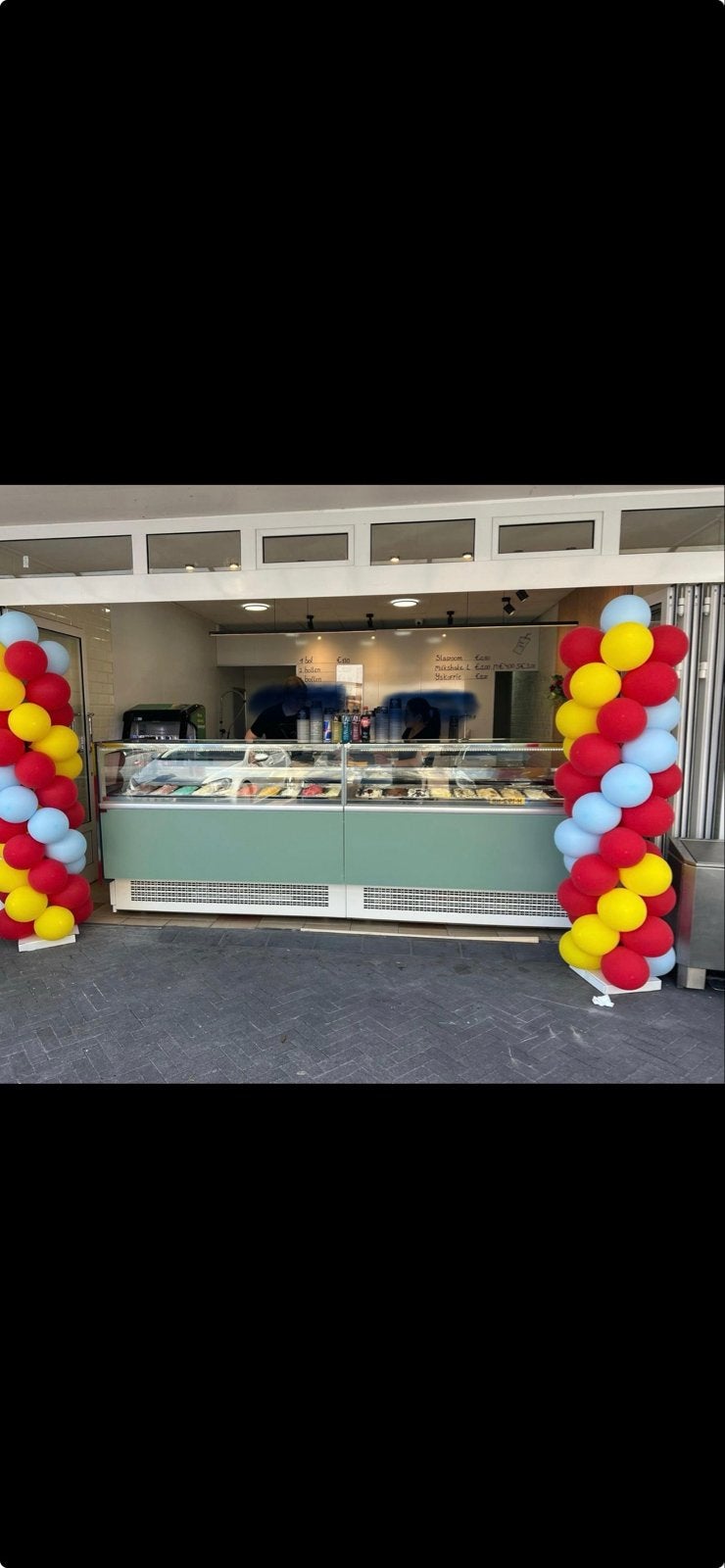Professionele Ijsvitrine - Perfect voor uw Horeca Zaak, Ophalen, Gebruikt, Koelen en Vriezen