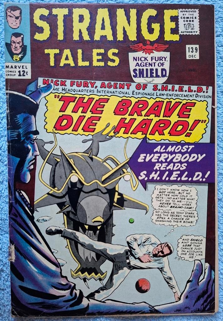 STRANGE TALES #139. 1965. SILVER-AGE MARVEL. DR STRANGE., Meerdere comics, Ophalen of Verzenden, Zo goed als nieuw, Amerika