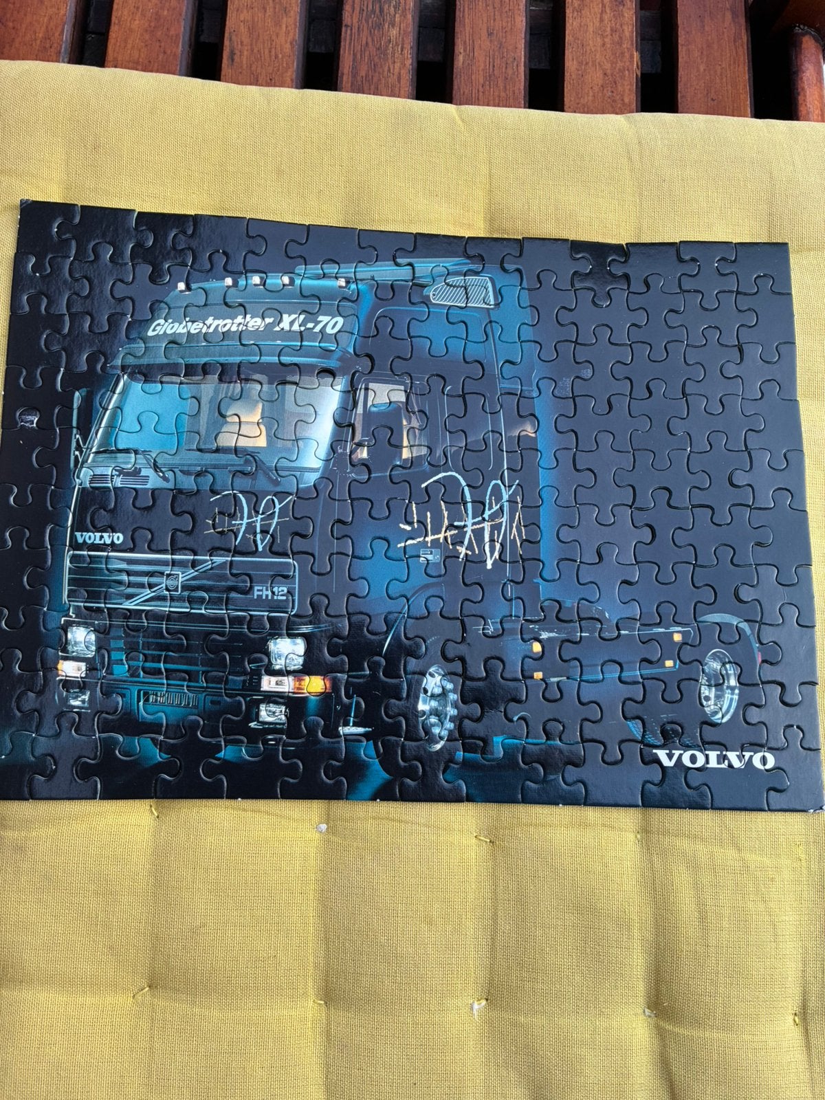 legpuzzel Volvo truck FH12  XL 70  140 stukjes, Ophalen of Verzenden, Minder dan 500 stukjes, Zo goed als nieuw, Legpuzzel
