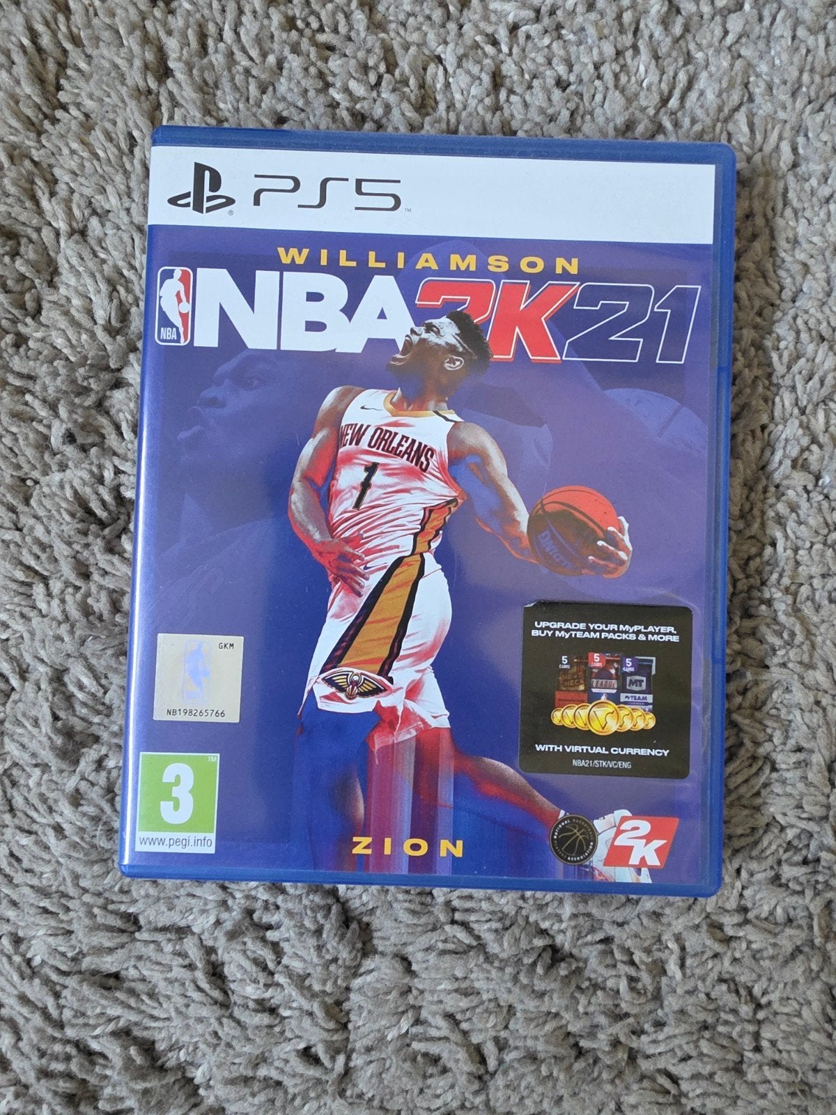 NBA 2K21 voor PlayStation 5 - Basketbalgame, Ophalen of Verzenden, Zo goed als nieuw, Vanaf 3 jaar, Online