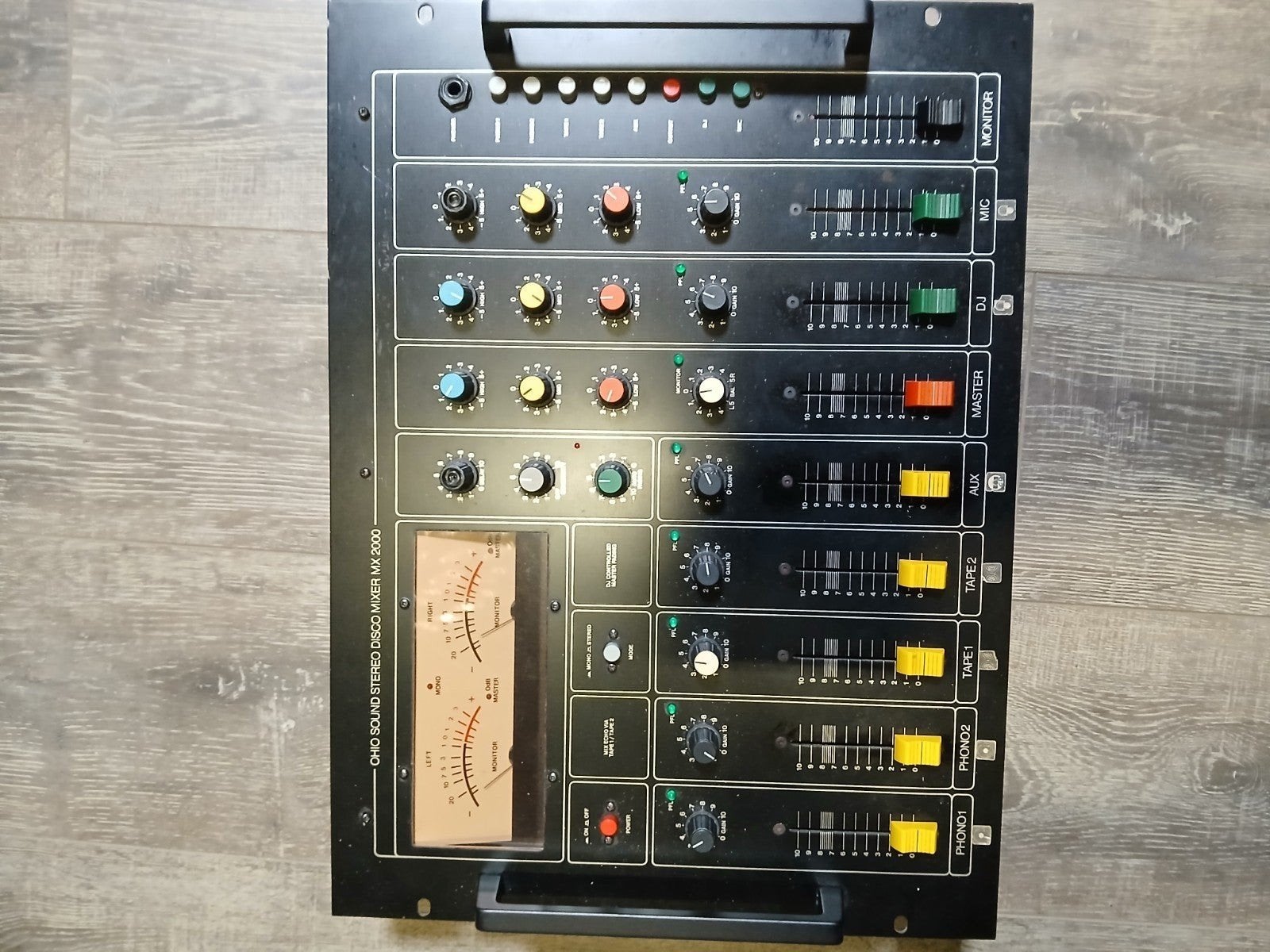 Ohio Sound Stereo Disco Mixer MX 2000, Muziek en Instrumenten, Ophalen of Verzenden, Gebruikt, 5 tot 10 kanalen, Microfooningang