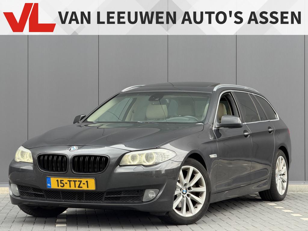 BMW 5 Serie Touring 523i High Executive | RIJKLAAR | Leder |, Auto's, BMW, Bedrijf, Te koop, 5-Serie, ABS, Airbags, Airconditioning