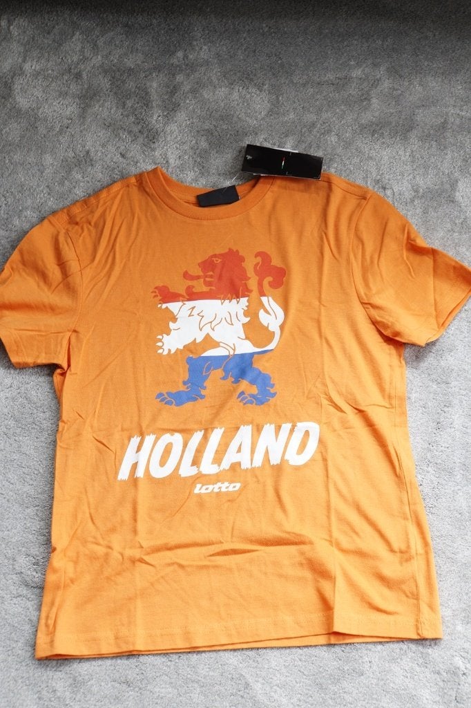 Gaaf Nieuw oranje WK voetbalshirt  mt 140-152-164-176 Lotto, Jongen of Meisje, Nieuw, Ophalen of Verzenden, Shirt of Longsleeve