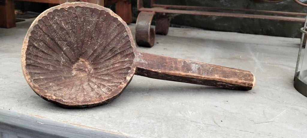 Brocante houten lepel, Ophalen of Verzenden