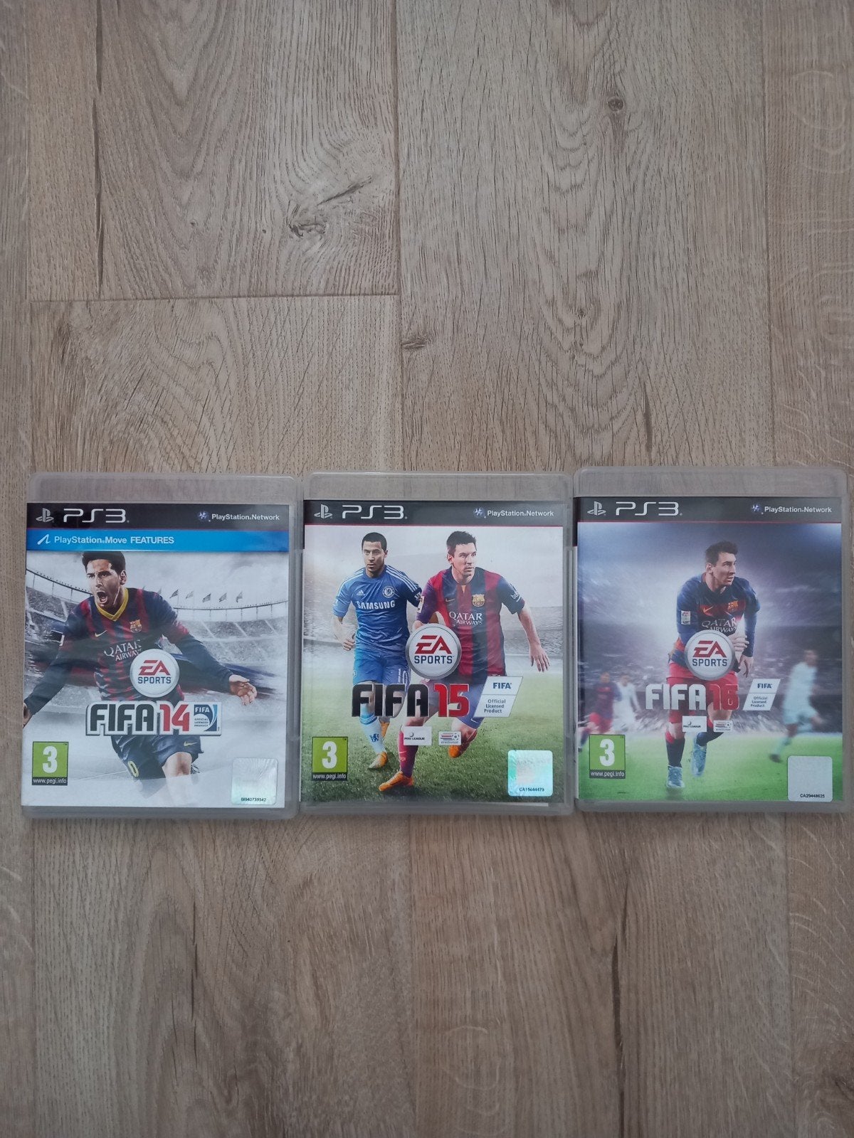 FIFA 14, 15 en 16 voor PS3 - Voetbalgames bundel, Spelcomputers en Games, Games | Sony PlayStation 3, Gebruikt, Sport, 3 spelers of meer