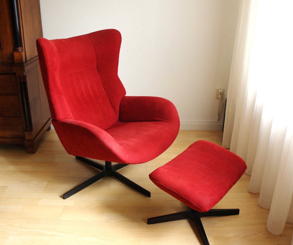 Prominent Nice met hocker, Minder dan 75 cm, Ophalen of Verzenden, Zo goed als nieuw, Metaal