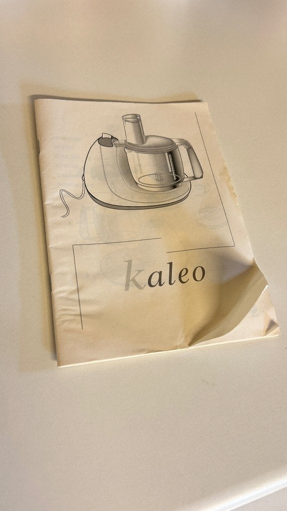Kaleo Keukenmachine, Beige, Kunststof, Ophalen of Verzenden, Overige merken