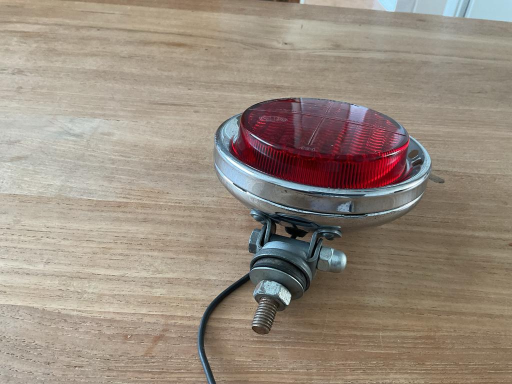 Mistachterlicht oldtimer - Klassiek rood achterlicht, Auto-onderdelen, Verlichting, Ophalen, Gebruikt, Oldtimer onderdelen