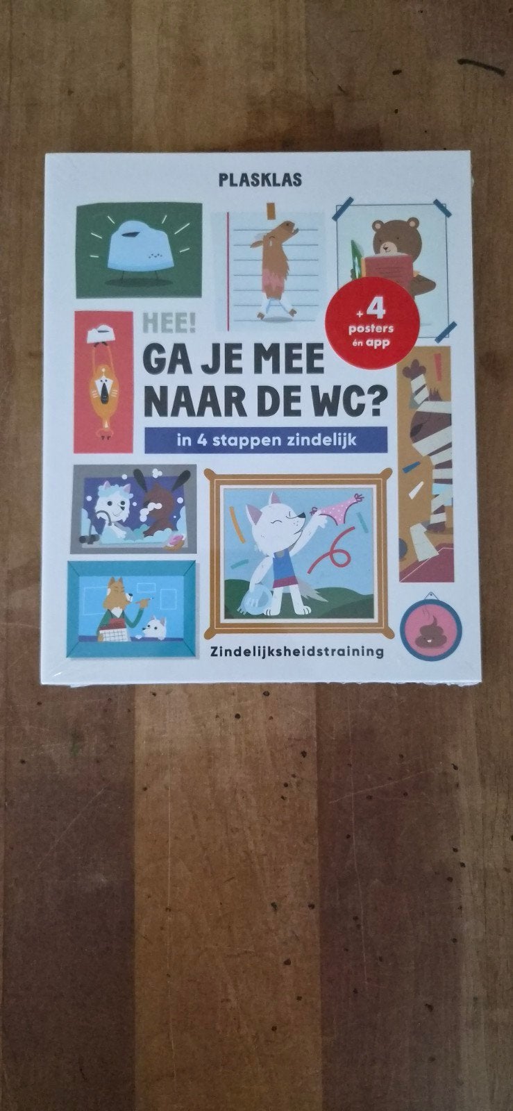 Plasklas: Ga je mee naar de WC? Zindelijkheidstraining, Onbekend, Non-fictie, Jongen of Meisje, Nieuw