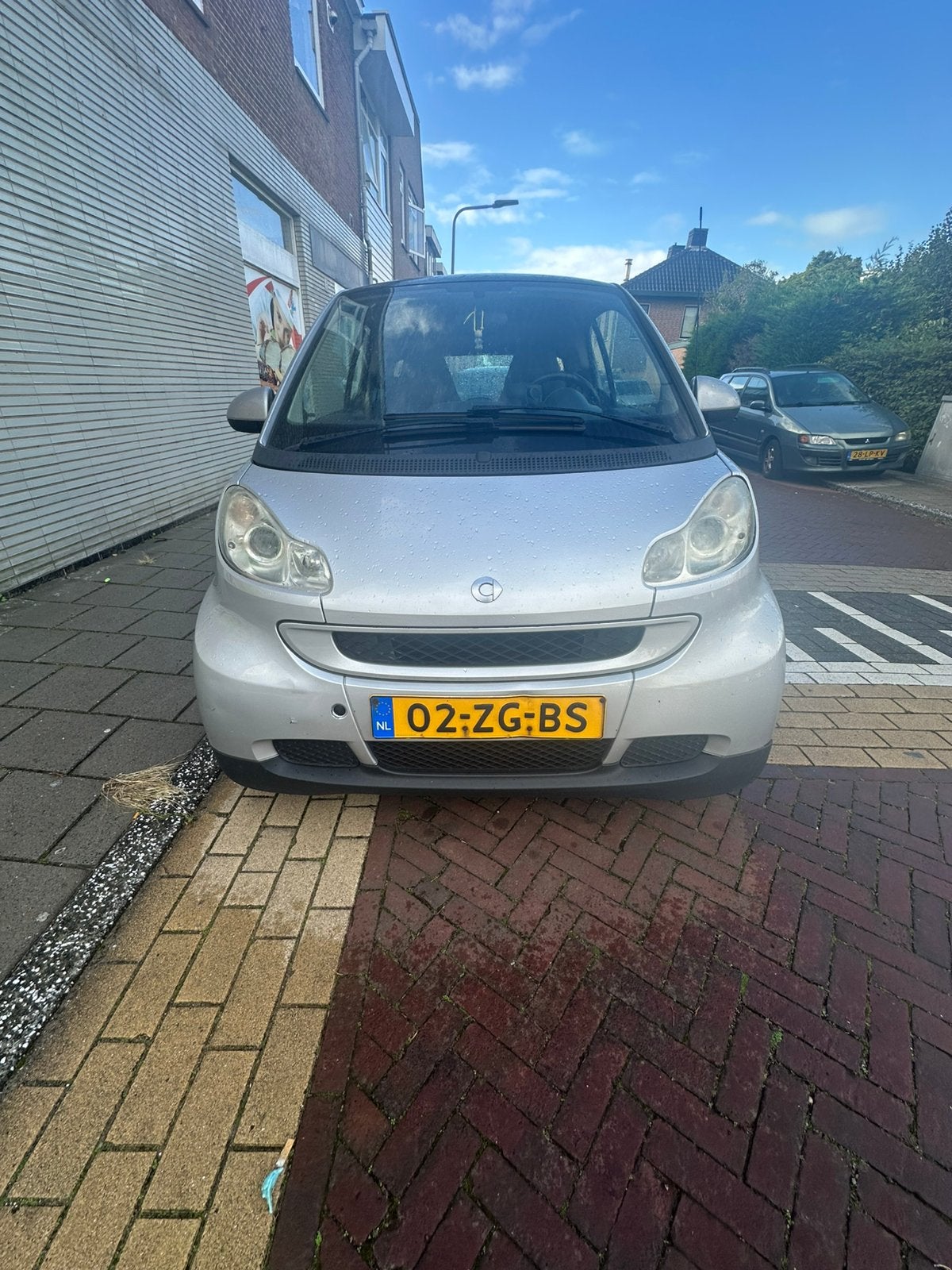 Smart ForTwo 1.0 52KW Coupe MHD AUT 2008 Grijs, Auto's, Automaat, Achterwielaandrijving, 18 €/maand, 23 km/l