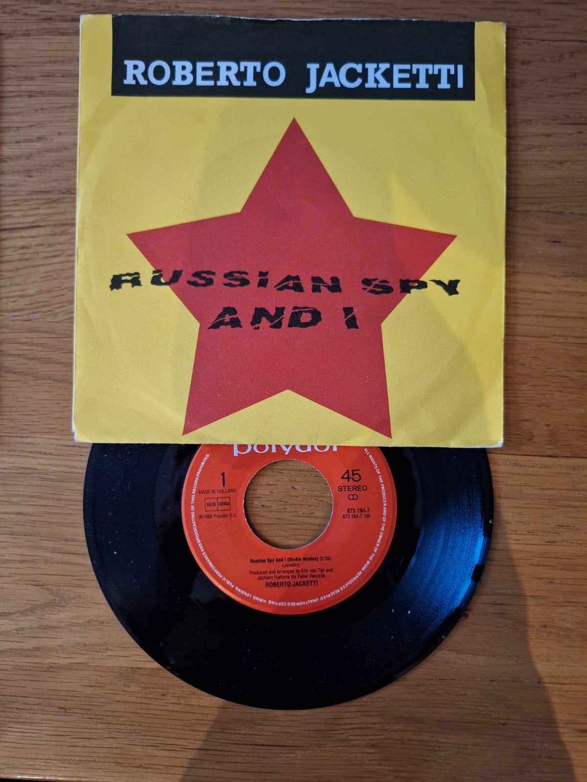 Roberto Jacketti & The Scooters - Russian Spy And I (Single), Ophalen of Verzenden, Gebruikt, 7 inch, Single