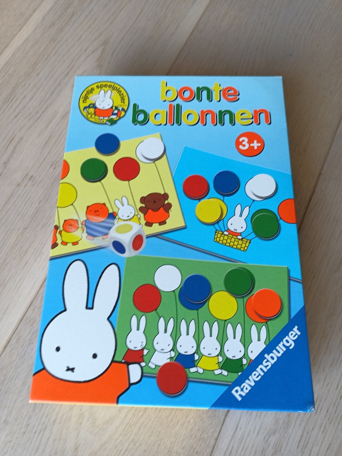 Nijntje Bunte Ballonnen Ravensburger Spel, Een of twee spelers, Ophalen of Verzenden, Gebruikt, Ravensburger
