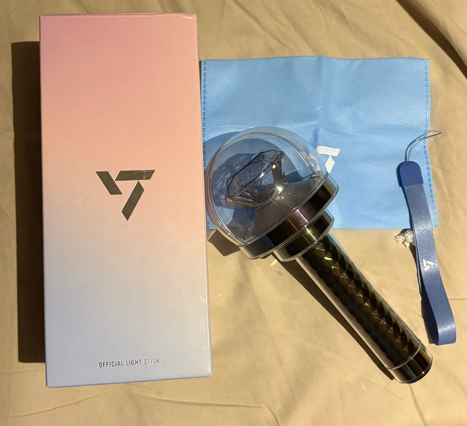 Official Seventeen lightstick ver.3, Verzamelen, Ophalen of Verzenden, Nieuw, Overige typen