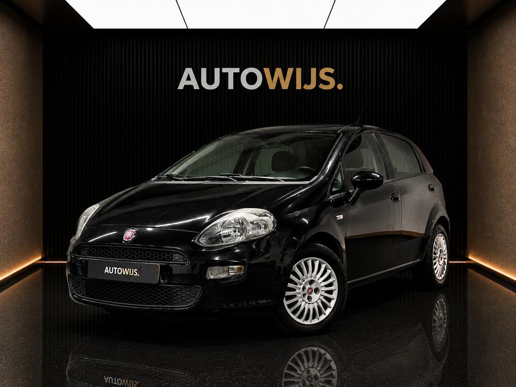 Fiat Punto Evo 0.9 TwinAir Lounge|NL AUTO|Airco|APK 5-2026|(, Auto's, Voorwielaandrijving, Euro 5, Gebruikt, Zwart