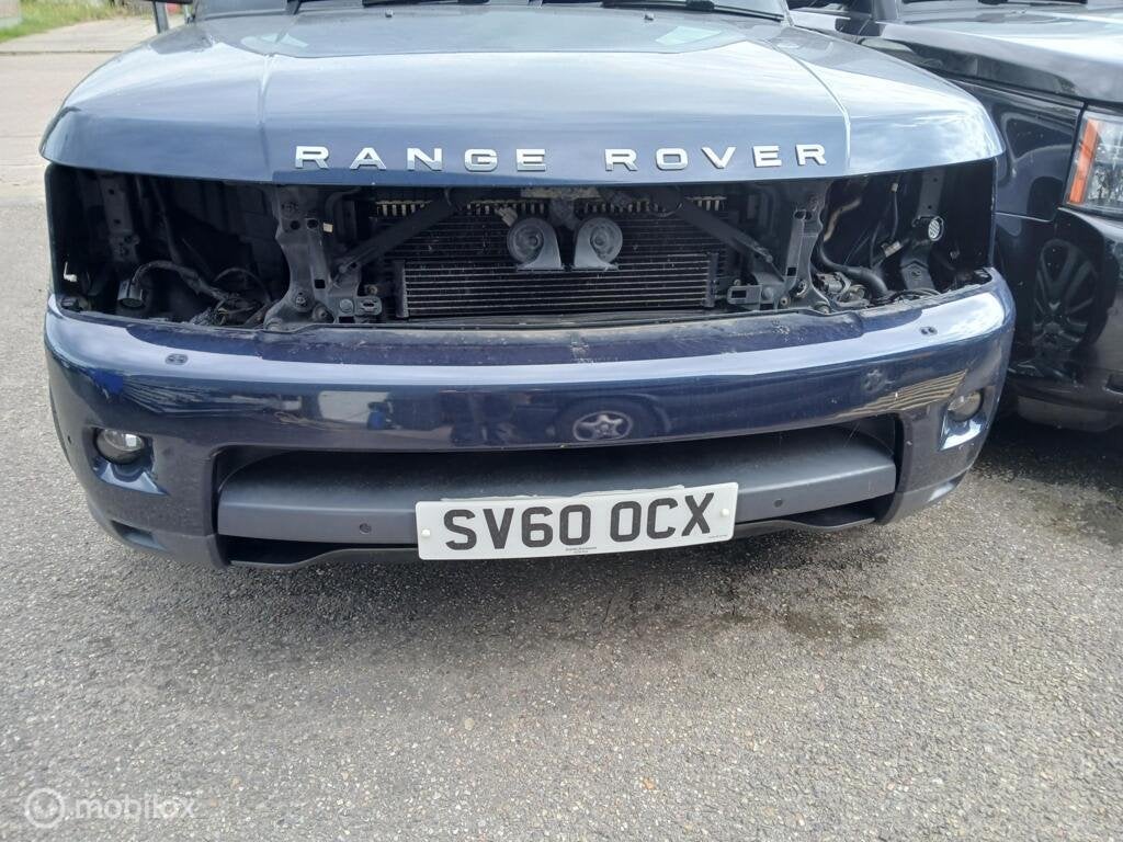 Voorbumper Range Rover L320 Sport 2010 Blauw voor bumper, Land Rover, Voor, Ophalen of Verzenden, Bumper