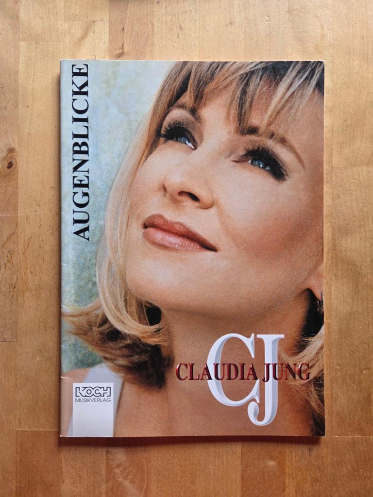 Claudia Jung - Augenblicke - Nieuw Songbook, Nieuw, Ophalen of Verzenden, Keyboard, Artiest of Componist