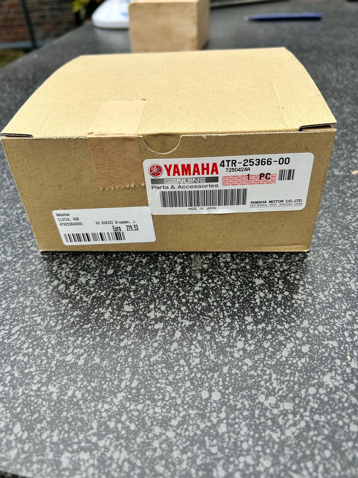 Nieuwe originele Yamaha koppelingsnaaf 4TR-25366-00, Ophalen, Nieuw