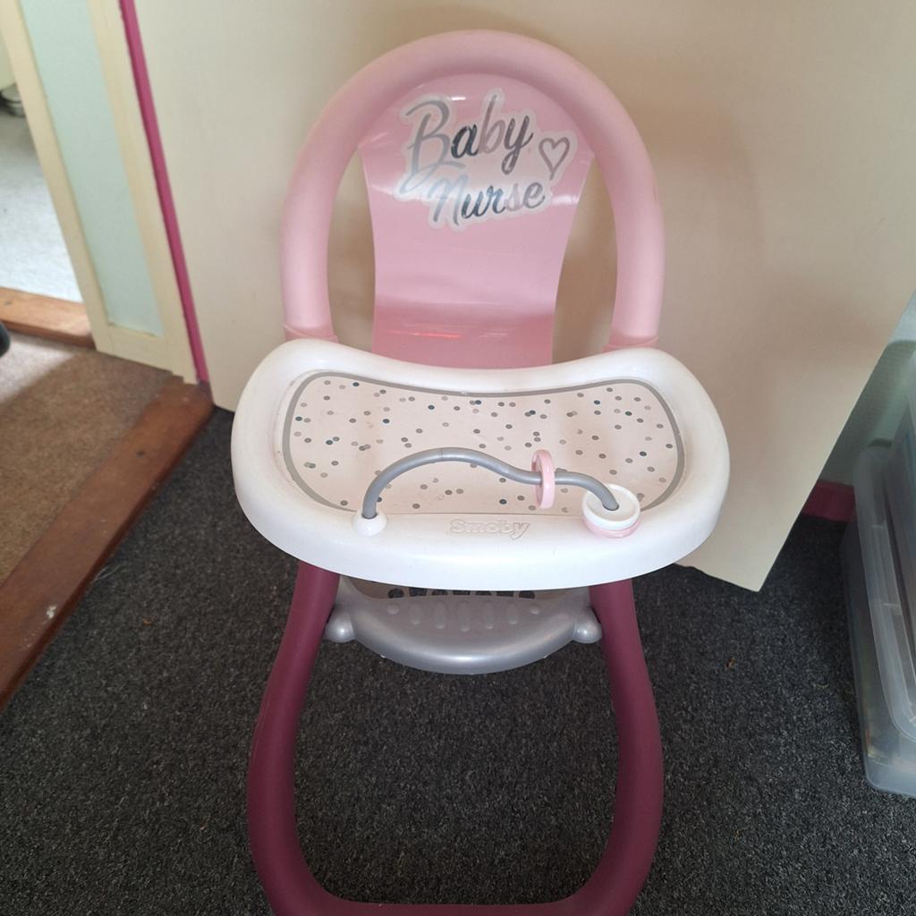 Kinderstoel voor pop, Ophalen, Gebruikt, Babypop